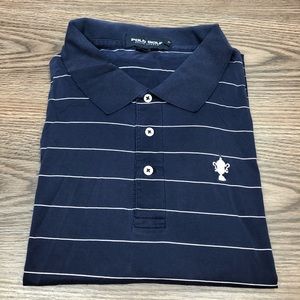Polo by Ralph Lauren Shirts - Polo Ralph Lauren Navy White Stripe Polo Shirt XXL Polo by Ralph Lauren Shirts - Polo Ralph Lauren Navy White Stripe Polo Shirt XXL